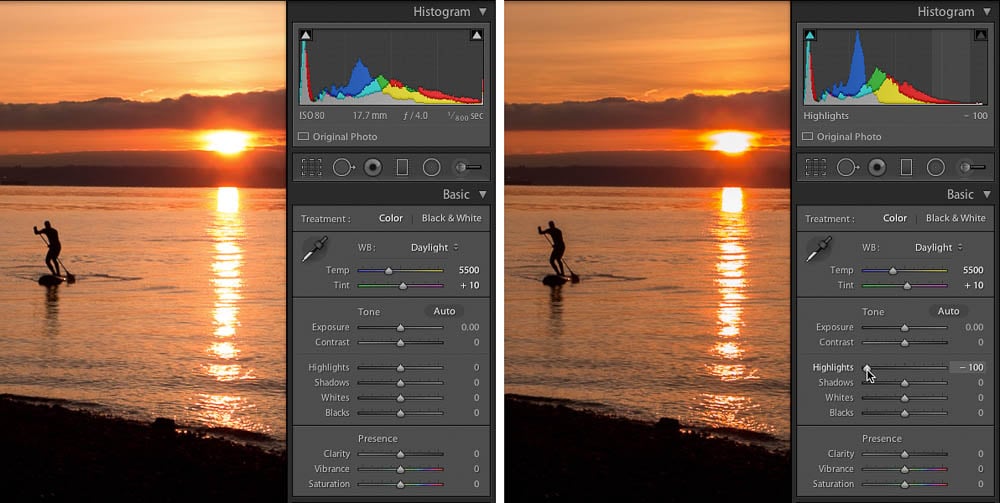 Editing Highlights and Shadows in Adobe Lightroom and Camera Raw